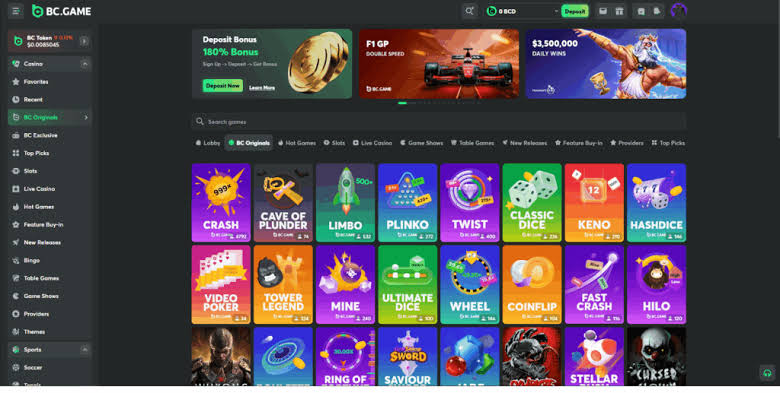 Discover BC.Game The Premier Online Crypto Casino Experience